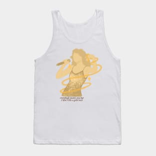 Gold rush, Taylor Inspired Evermore Tank Top
